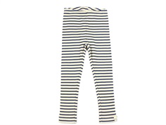 Petit Piao ensign blue/dark offwhite striped leggings modal